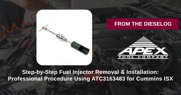 Step-by-Step Fuel Injector Removal & Installation: Professional Procedure Using ATC3163483 for Cummins ISX